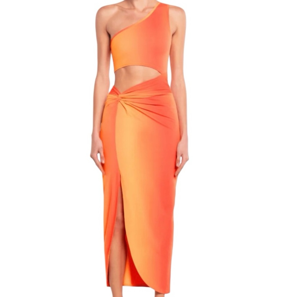 NWT OW label from Revolve Isabell sunset cut out bodycon dress size XS - Picture 2 of 10